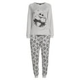 thumbnail image 6 of The Nightmare Before Christmas Women's and Women's Plus Long Sleeve Top and Pants, 3-Piece Gift Set, 6 of 6