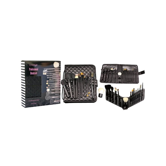 15pc Professional Makeup Brush Set Cameo Cosmetics Makeup Brushes and Tools Set