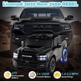 thumbnail image 3 of Ambifirner 24V 2-Seater Licensed Land Rover Ride On Car Toy w/Parent Remote Control, 3 Speeds, Wireless Music, MP3 Player, Electric Car for Kids,Black, 3 of 9