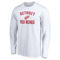 thumbnail image 2 of Men's White Detroit Red Wings Victory Arch Long Sleeve T-Shirt, 2 of 3