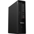 thumbnail image 3 of Lenovo ThinkStation P340 30DK0057US Workstation - 1 x Intel Core i5 Hexa-core (6 Core) i5-10500 10th Gen 3.10 GHz - 16 GB DDR4 SDRAM RAM - 512 GB SSD - Small Form Factor, 3 of 6