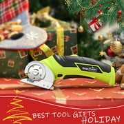 SnapFresh Cordless Electric Scissors, 4V Cardboard Cutter, Mini Cutter with a Replacement Blade/Charger, EC0601
