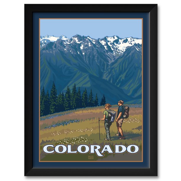 Colorado Framed Art Print by Paul Leighton. Print Size 18" x 24