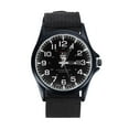 thumbnail image 1 of Montre Quartz Extérieure Poignet Acier Inoxydable Sport Homme Analogique Date Montre Homme, 1 of 4