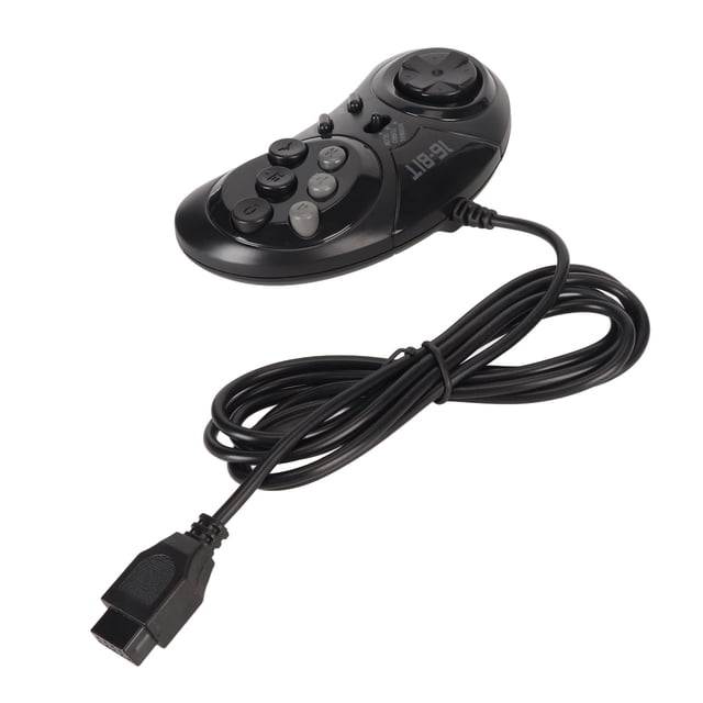 Gamepad Sega, para controlador Sega, controlador de juego de 9 bits, controlador Sega, máxima confiabilidad