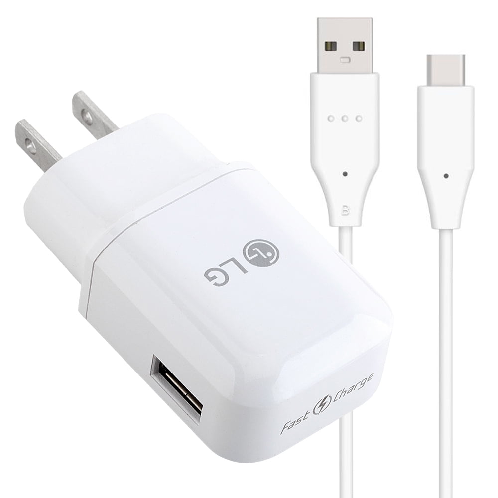 Details about   For Google Pixel 5 4 XL LG G7 G8X ThinQ Fast LED USB Car&Wall Charger C Cable 