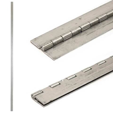 Tracker Boat Piano Hinge 81908 | 72 x 1 1/2 Inch 16 Gauge Aluminum