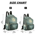 thumbnail image 2 of FORMRS Mini Backpack Purse for Women Travel Daypack Casual Shoulder Bag, Forest House, 2 of 7