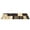 Brown 2*8ft, variant on COZONY Non-Slip Modern Abstract Accent Washable Low Pile Geometric Patchwork Rug