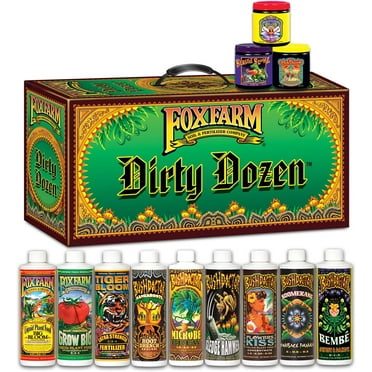 Soil & Fertilizer Dirty Dozen Starter Kit Set