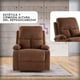 thumbnail image 4 of Sillón reclinable manual tapizado con tela Cosmobel  Brady, 4 of 7