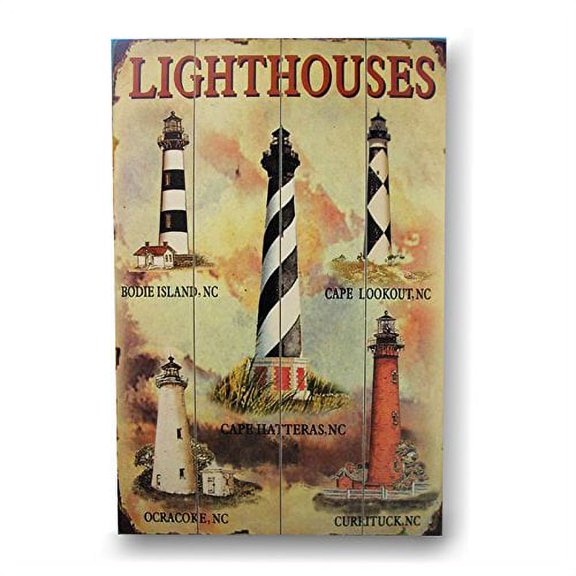 23-1/2" Lighthouse Wall Plaque