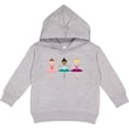 thumbnail image 2 of Inktastic Little Ballerina Trio Toddler Hoodie, 2 of 4