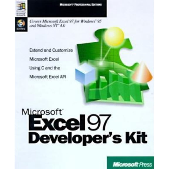 Pre-Owned Microsoft Excel 97 Developers Kit: With CDROM; Extend and Customize Microsoft Excel Using C and the Microsoft Excel API (Paperback) 1572314982 9781572314986