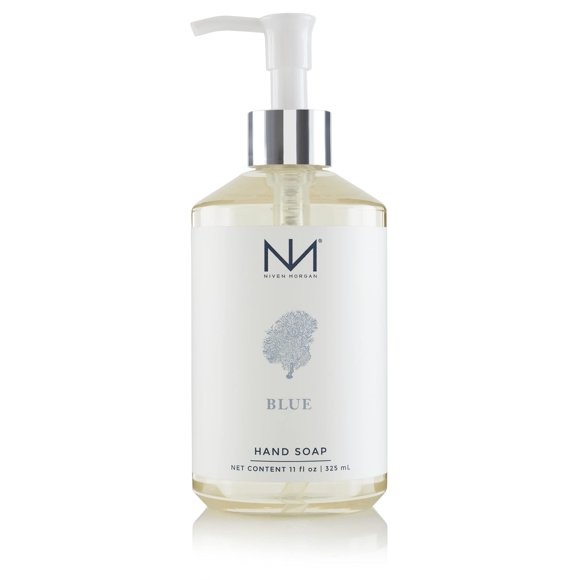 Jabón de manos azul Niven Morgan 11 oz
