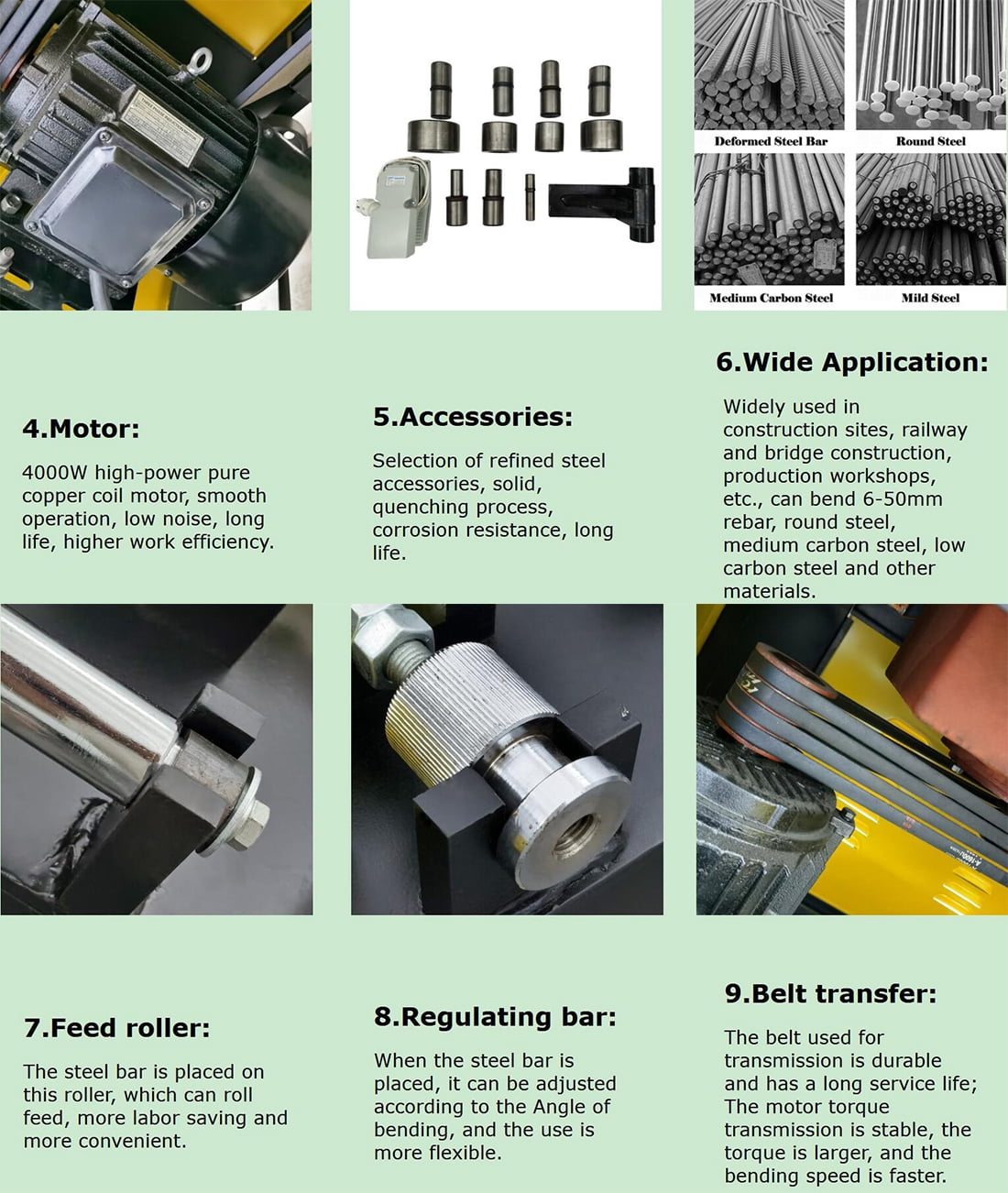 INTSUPERMAI Automatic Rebar Bender Rod Bending Machine Table Steel Bar Bender INTSUPERMAI Automatic Rebar Bender Rod Bending Machine Table Steel Bar Bender