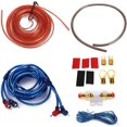 thumbnail image 1 of shiyou-10 Gauge Amp 1500W Auto Car Audio System Speaker Kit Complete Subwoofer Amplifier Install Wiring Cable, 1 of 4