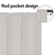 thumbnail image 2 of Cortinas fáciles de usar, opacas, 132 x 160 cm, con reducción de ruido térmico, 2 of 7
