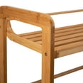 thumbnail image 6 of Organize It All Deluxe 4 Tier Bamboo Storage Shelf Unit, 6 of 6