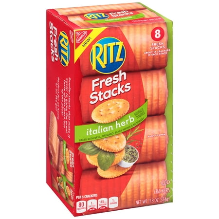 Ritz Fresh Stacks Italian Herb Crackers, 11.8 oz