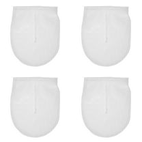 Nut Milk Bag,Cheese Bags,4 Pack Reusable 12" x 10" Cheesecloth Bags for Straining Almond/Soy Milk Greek Yogurt Strainer Milk Nut Bag for Cold Brew Coffee Tea Beer Juice Fine Nylon Mesh Cheese Cloth