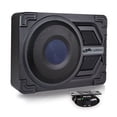 thumbnail image 1 of Subwoofer Amplificado 10 Pulgadas con Salida Aire Axel Steelpro Bocina para carros Potencia y claridad, 1 of 5