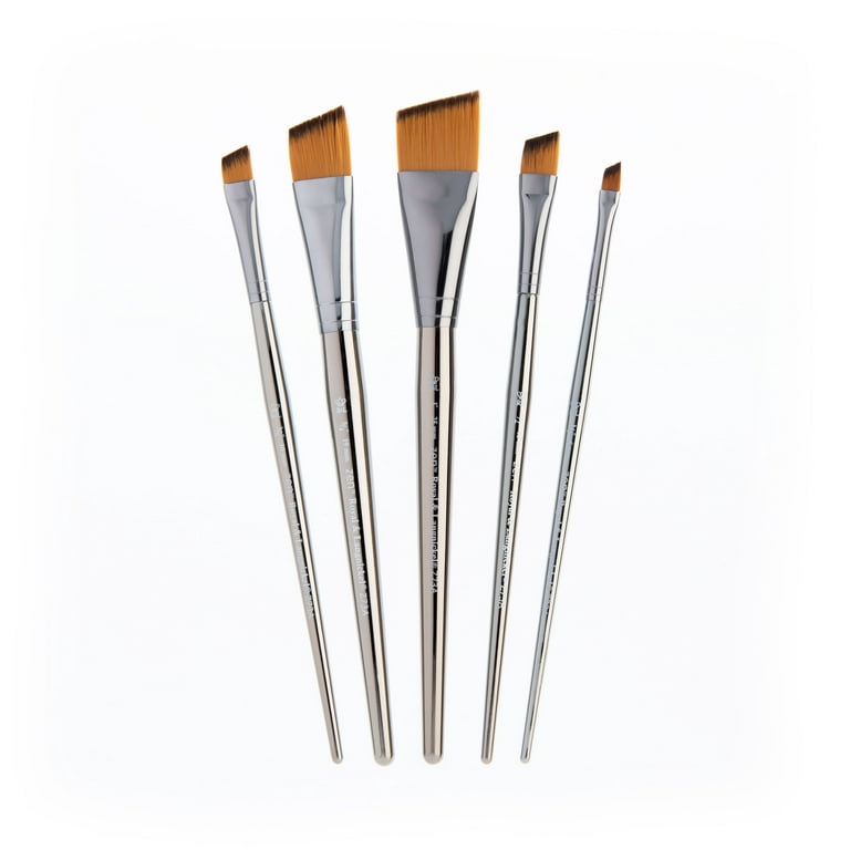 - Angular ZEN Artist 5pc Brush Multi Langnickel & Series Pack Royal Media 73 - Assorted Paint