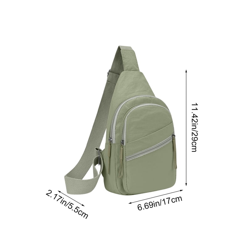 Crossbody Sling Bag Capacity Nylon Shoulder Backpack With  display picture 3