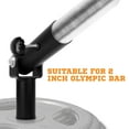 thumbnail image 3 of EVERSTRONG T Bar Row Olympic Bars - Gym Equipment for Landmine Attachment - Heavy Duty Steel for Home Fitness Workouts - T-Bar Row for Two Inches Olympic Bar, 3 of 8