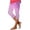 Multicolor#01, variant on cocolona Summer High Waist Capri Leggings for Women Floral Printing Stretch Slim Gym Running Workout Yoga Pants