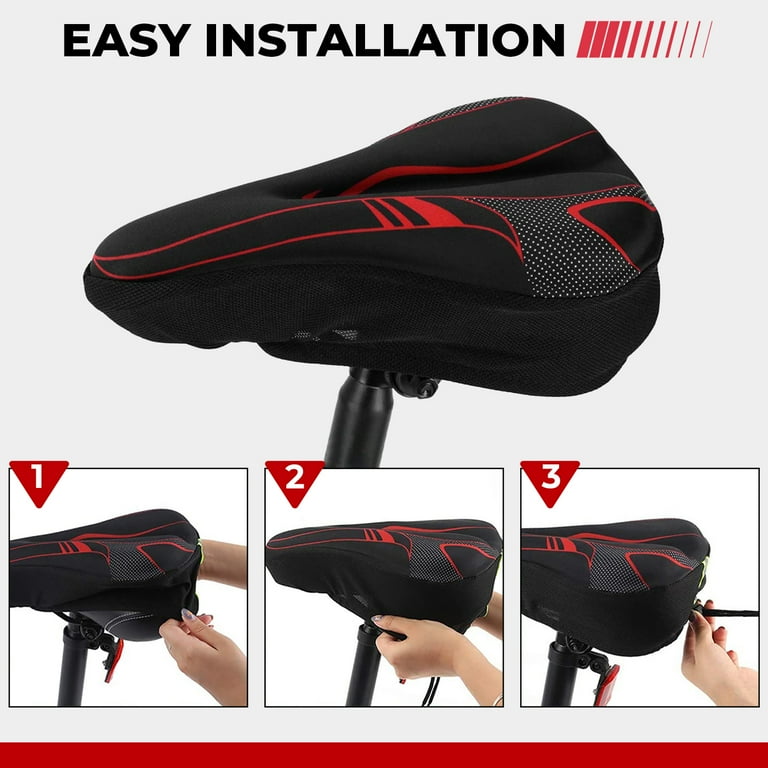 Zacro Best Mountain Bike Seat Cover Zacro Bike Seat Cushion Padded