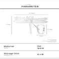 thumbnail image 4 of Artificial Realistic Fake Dragonflies Fly Repelling Supplies, Dragonfly Clip Bug, Dragonfly Hat Clip, Dragonfly Clip for Indoor Outdoor Decor Craft, 4 of 12