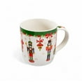 thumbnail image 4 of Stp Goods Festive Nutcracker Bone China Mug in Gift Box 12 fl oz (355 ml) Coffee and Tea Mug for Latte Cocoa Chocolate, Christmas Tableware, Holiday Drinkware, Red Green White, 4 of 6