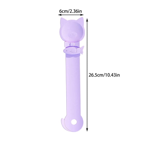 Mmeneyy Cat Treat Spoon Squeeze, Easy-Feeding Cat Strip Feeder Spoon, Pet Food Spoon for Licky Treats Wet Food Paste Treat, 10.4''
