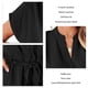 thumbnail image 5 of Blusa de mujer ANGGREK transpirable escote en V Poliéster para trabajo vacaciones club, 5 of 5