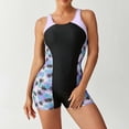 thumbnail image 2 of Levmjia Women's One Piece Swimsuit Sleeveless Printed Tummy Control Ruffle With Adjustable Straps For Beach Vacation Pool Party Sports Swimming, 2 of 7