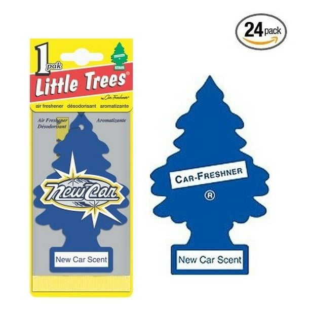 Car Air Fresheners New Car Scent (24 Pack), Pack of 24 Brand New Little