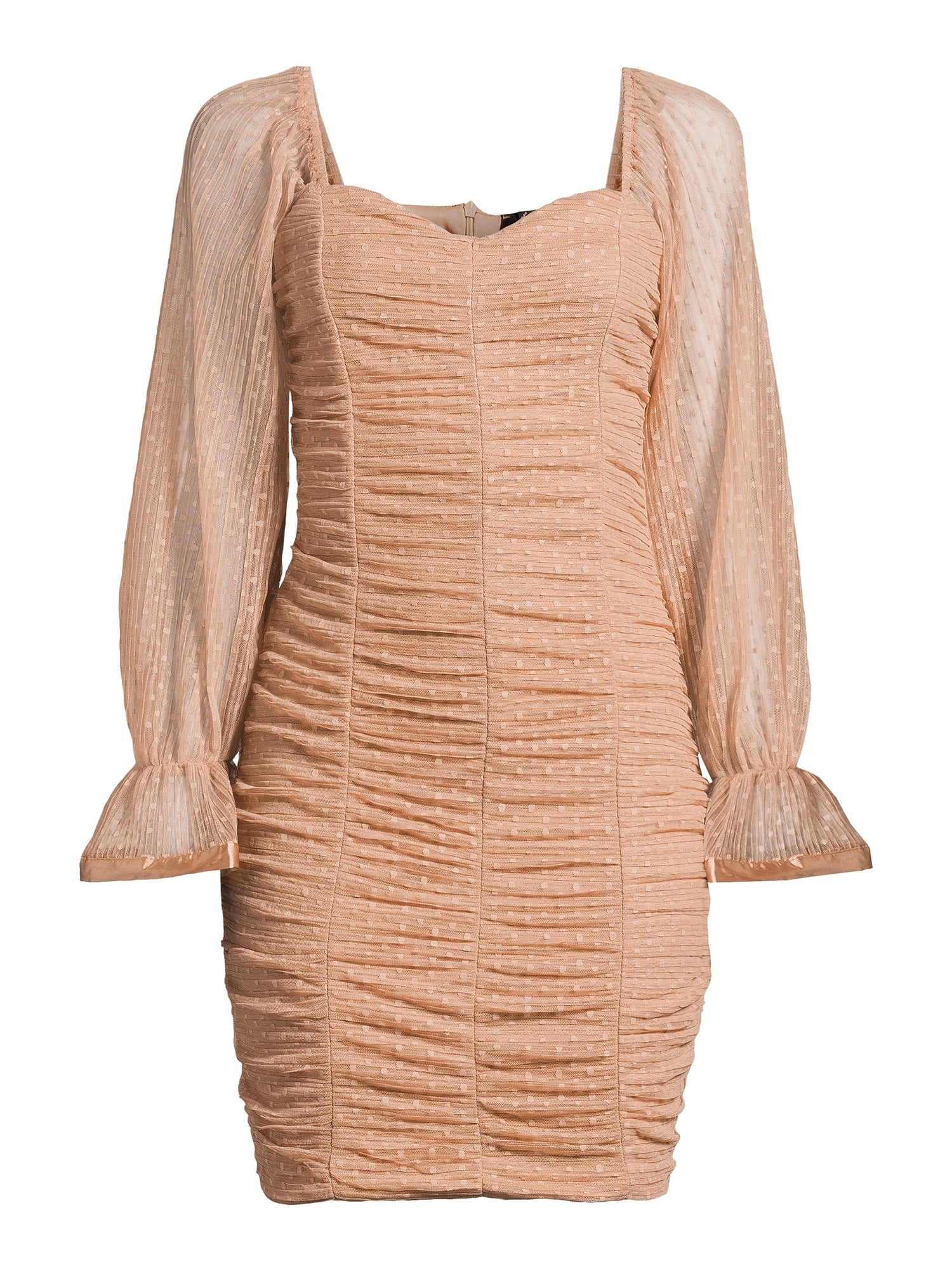 Love by Design Juniors Karma Mesh Corset Dress