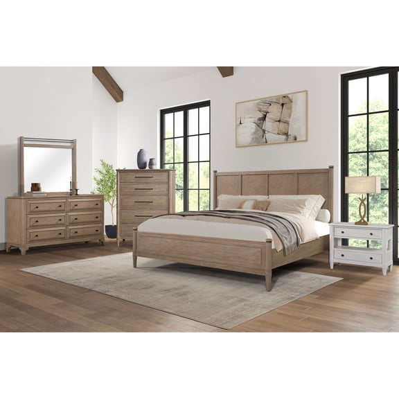 Newboti Furniture Open Nightstand White Finish With 2 Drawers 36309