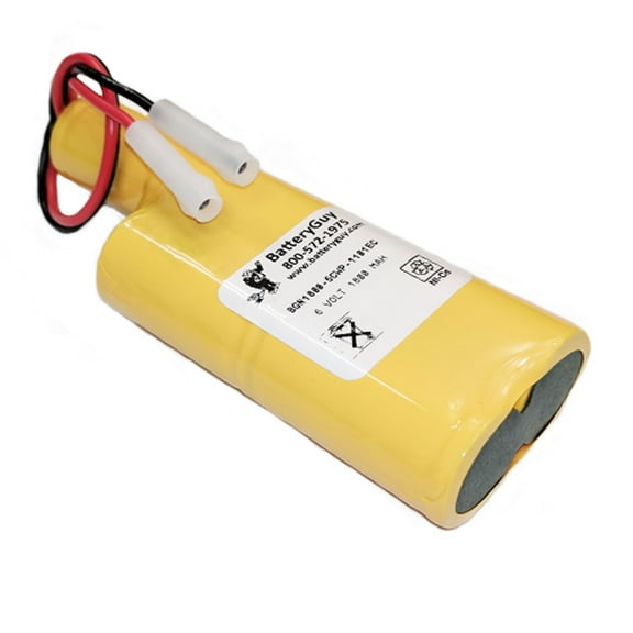 Nickel Cadmium Battery 6v 1800ah ~ BGN1800-5CWP-1101EC (Rechargeable)
