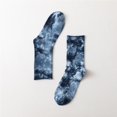 thumbnail image 2 of Generic Edgy Women'S Breathable Mid-Ankle Socks Adult Fall And Winter New Tie Dye Mid Calf Socks Couple Socks Street Personality Hop Skateboarding Socks, 2 of 4