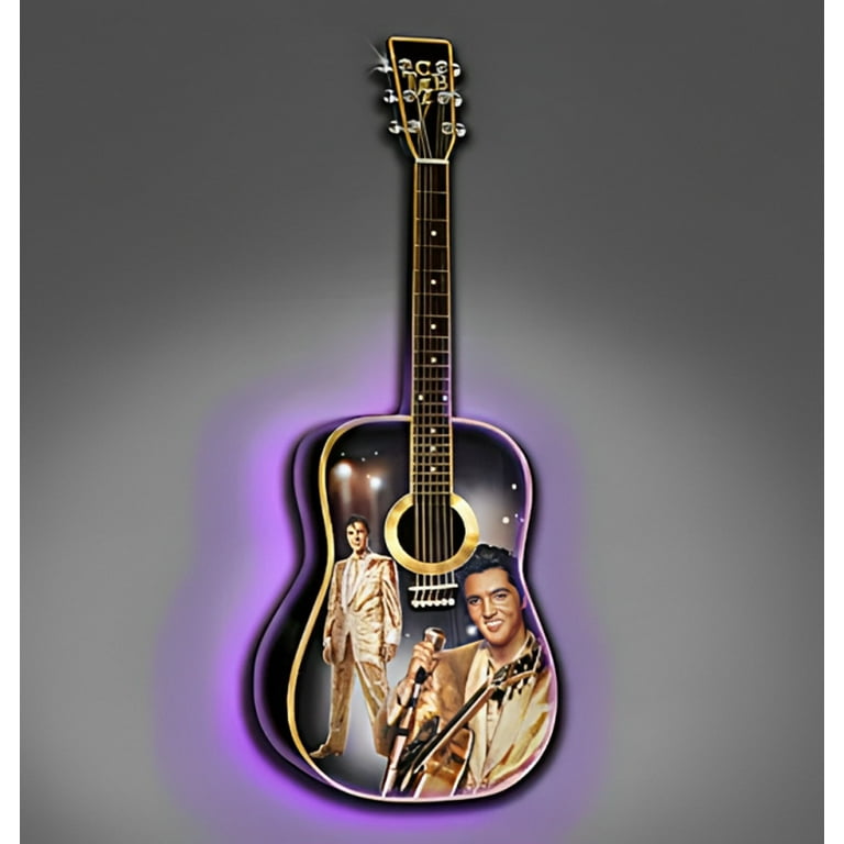 沢田研二 ACT ELVIS PRESLEY The Bradford Exchange Gold and Glitter Elvis Presley Guitar