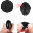 thumbnail image 2 of 20 protectores antideslizantes para patas de silla, punta negra con fieltro para patas de muebles de mesa, 25-29mm, 2 of 5
