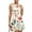 Watermelon Red, variant on WTOBBY Women's Summer Casual Round Neck Sleeveless Floral Print Vest Sundress with Smocked Back and Elastic Waist for Daily Wear and Errands,WhiteS
