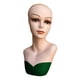 thumbnail image 2 of Maniquí de peluca, conjunto de cabellero de muñeca de cosmetología, cabeza de entrenamiento de peluquería, peluca recta, cabezas de maniquí para Verde, 2 of 8