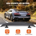 thumbnail image 3 of VEVOR GT Wing Car Spoiler, 46.3" Universal Fit, Suits Many Sedans & Coupes, Durable ABS Build, Rear Vehicle Spoiler, Racing Style BGW/JDM Drift, Sleek Gloss Black, 3 of 9