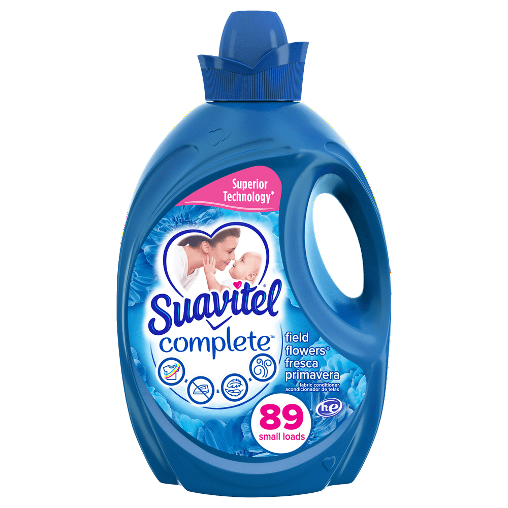 Suavitel Complete Fabric Softener, Field Flowers, 89 Small Loads