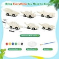 thumbnail image 4 of Dinosaur Toy Pull Back Cars, Dinosaur Painting Kit for Kids, Arts and Craft Gift for Toddlers Boys Ages 2 3 4 5, Kids Easter Crafts Christmas Crafts, 4 of 6
