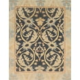 thumbnail image 1 of Ahgly Company Indoor Rectangle Abstract Yellow Abstract Area Rugs, 6' x 9', 1 of 6
