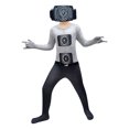 thumbnail image 2 of Niños Skibidi baño TV hombre mono camarógrafo Cosplay mono fiesta vestido de lujo, 2 of 7